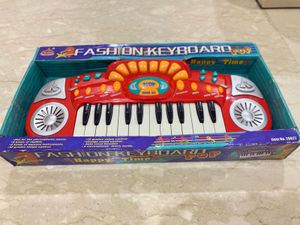 Rockstar Red Musical Keyboard With Tunes For Kids
