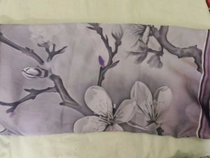 Elegant Purple Saree without blouse