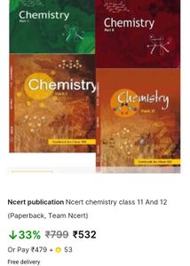 Chemistry Ncert 11th and 12th