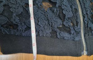 Forever 21 Lace Applique Jacket