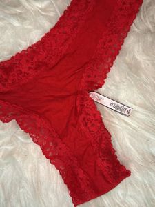 Red Lace Cheeky Panty