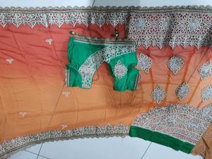 Designer Saree With Blouse