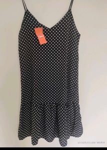 Polka Dot Cami Dress - 36 Size