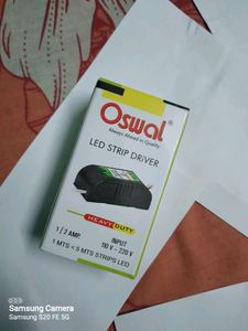 OSWAL 220v Ac to 12v DC adapter  1Amp
