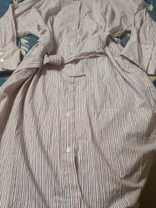 COTTON SHIRT DRESS