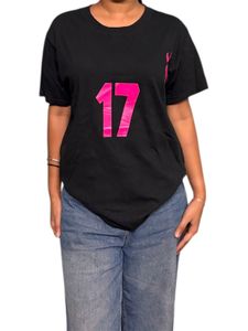 Black T-Shirt with Print