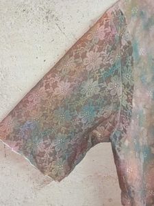Women&#39;s Fashion Floral Lace Top Layered Multicolor