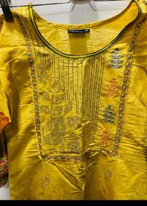 Pretty Yellow Kurta