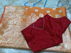 Saree With Blouse