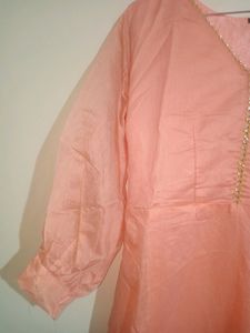 Peach Women&#39;s Gown