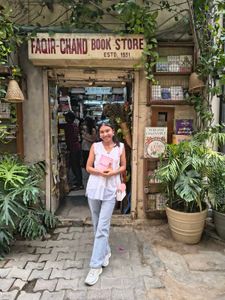 a white net alia cut design kurti