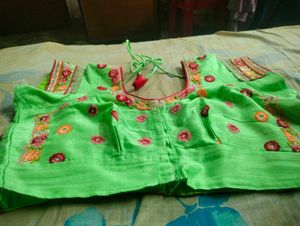 40 Size Embroidery Blouse.