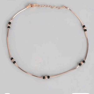 Zavya 925 Silver Rosegold Anklet.