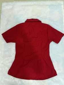 ❤️ Bold &amp; Bossy Red Pinstripe Shirt ❤️