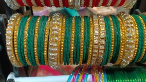 Yellow Bangle Set