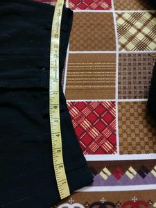 Black Straight Woman Trousers