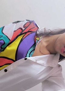 Funky Colour Shirt With Knot Tie