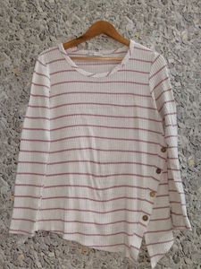 Striped Long Sleeve Top