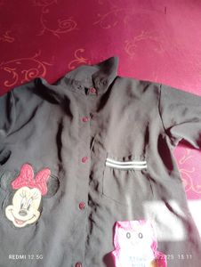 Black Shirt Top