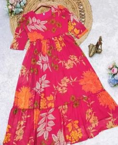 Floral Print Maxi Dress
