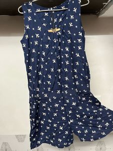 Cute Airplane Print Dress 🥰🥰