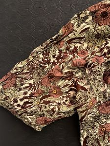 Floral Print Midi Dress