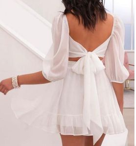 White Mini Dress