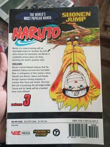 Naruto Volume 3 Manga
