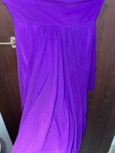 Sexy Purple Halter Dress