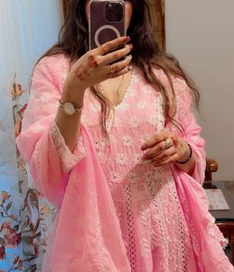 Elegant Pink Kurta Set