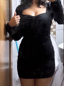square neck bodycon dress