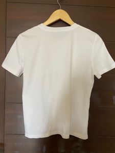 Zara (original)White Embellished Tshirt (M)
