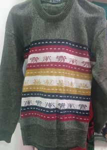 Striped Knit Sweater