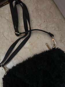Fur Sling Bag