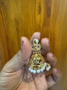 Stunning Ad Stone Jhumka For Women’s And Girls