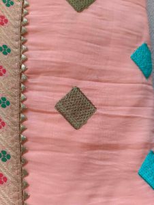 Floral Embroidered Kurti Set