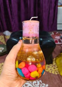 Decorative Candle Glass 2 Piece