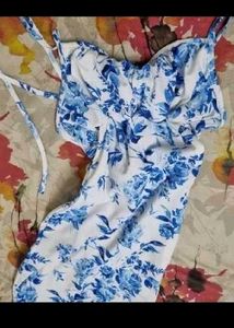 Floral Print Maxi Dress