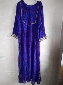 Blue &amp; Red Kurta Set