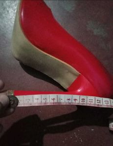 Siren Red Pointed Heels Pumps