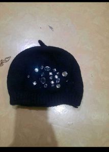 Sparkling Jeweled Beanie