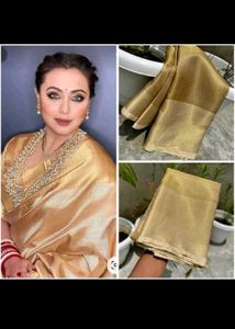 New packed Elegant Soft Banarasi  Saree