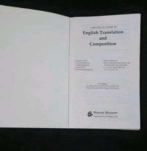 A Practical Guide To English Translation And Composition (KP Thakur )