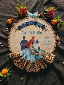 Wedding Embroidery Hoop