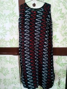 Patterned Casual Dress