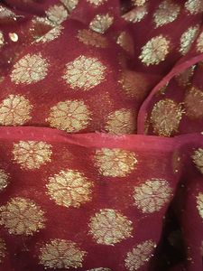 Ethnic Saree &amp; Blouse Fabric