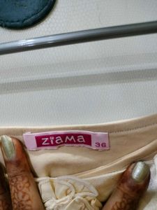 Golden Colour Party Wear Top