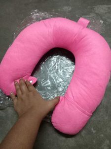 Soft Foam Pink Neck Pillow