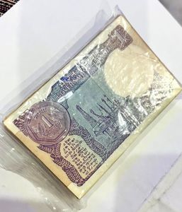 Rs-1 Indian Notes bundle of “hundred”.