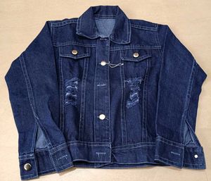 Distressed Denim Jacket